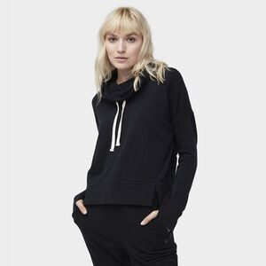 Black Hoodie with Drawstring